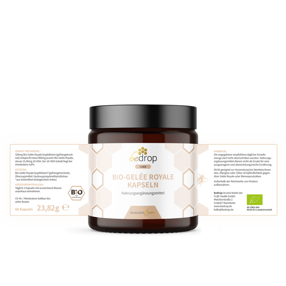 Pro Senior Set | Manuka Honig MGO 500+, Bio Gelee Royal Kapseln & Bee Cream