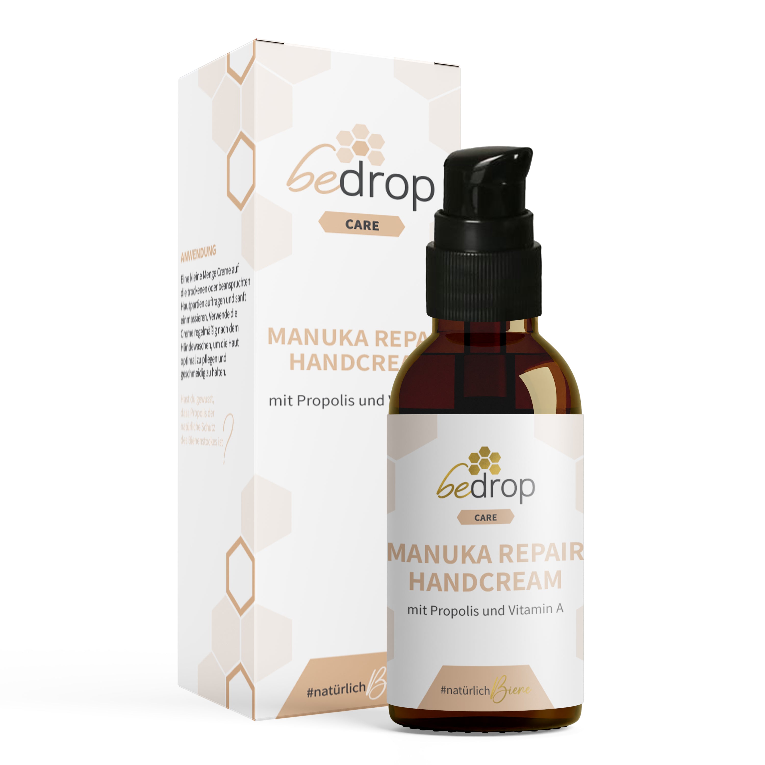 Manuka Repair Handcream / Handcreme mit Manuka Honig, Propolis und Vitamin A - 25ml