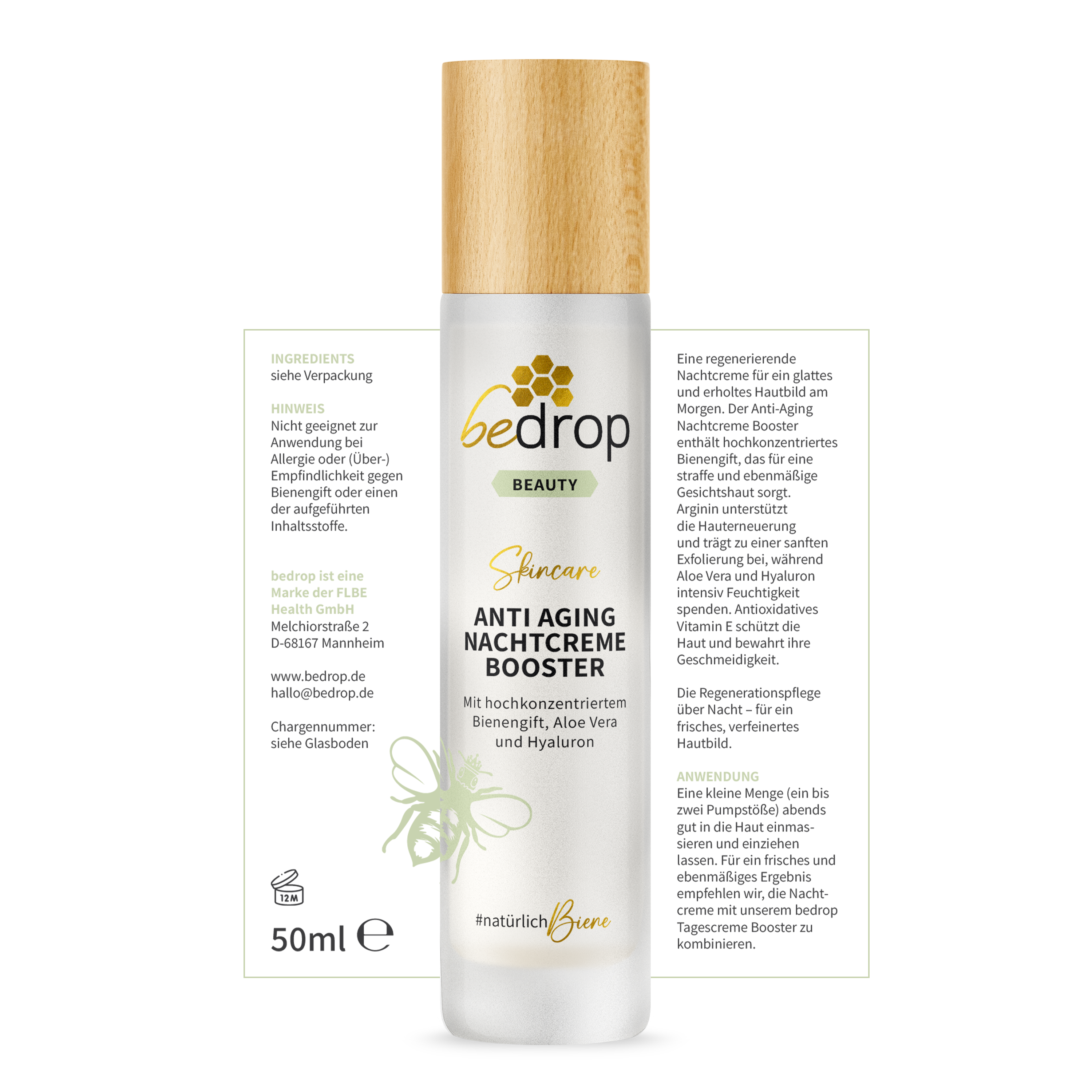 Anti-Aging-Set | CONCENTRATED Anti Aging Serum & Nachtcreme Booster