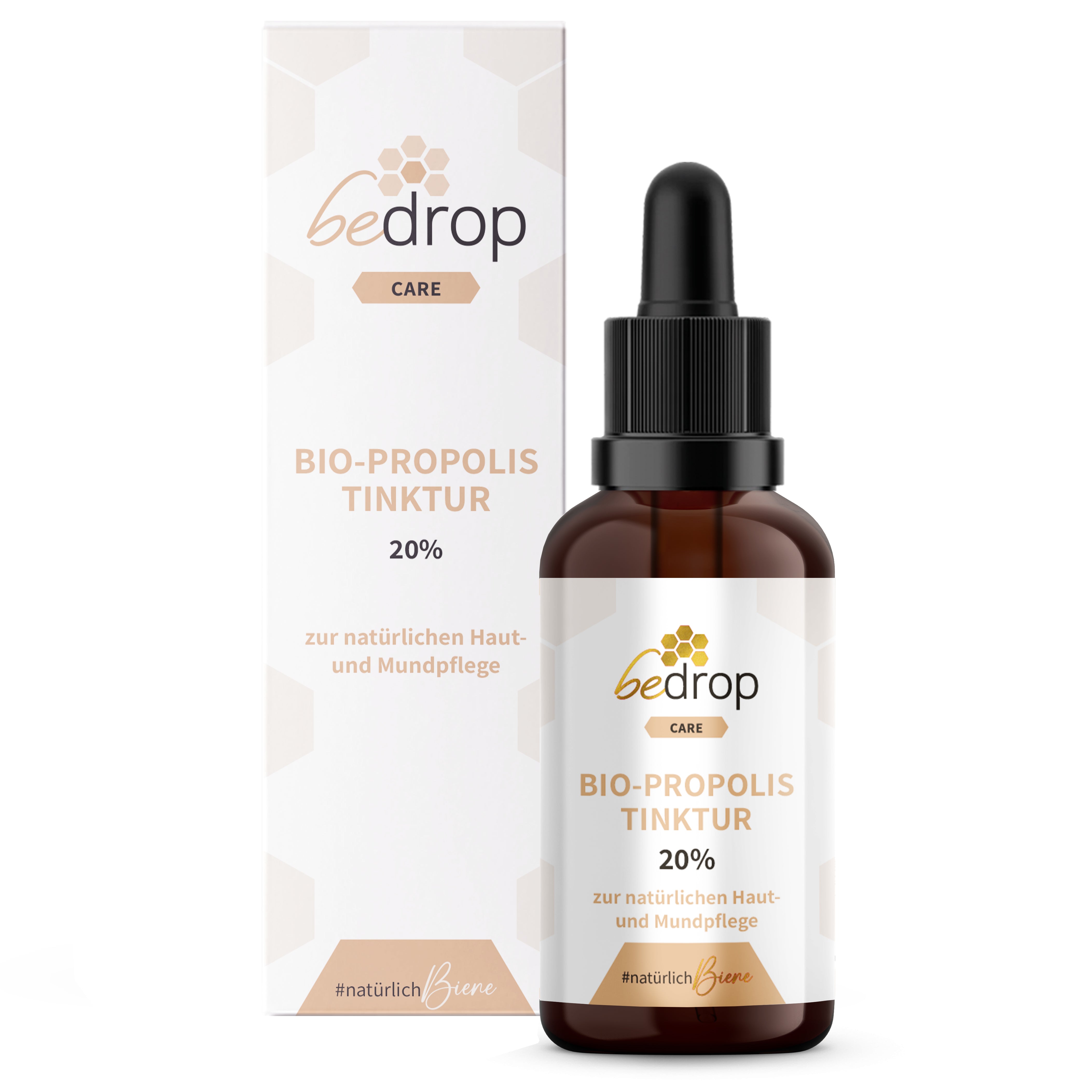 Vorteilsset: 3x Propolis Extrakt Tinktur mit Pipette 20% - 30ml im 3er Set