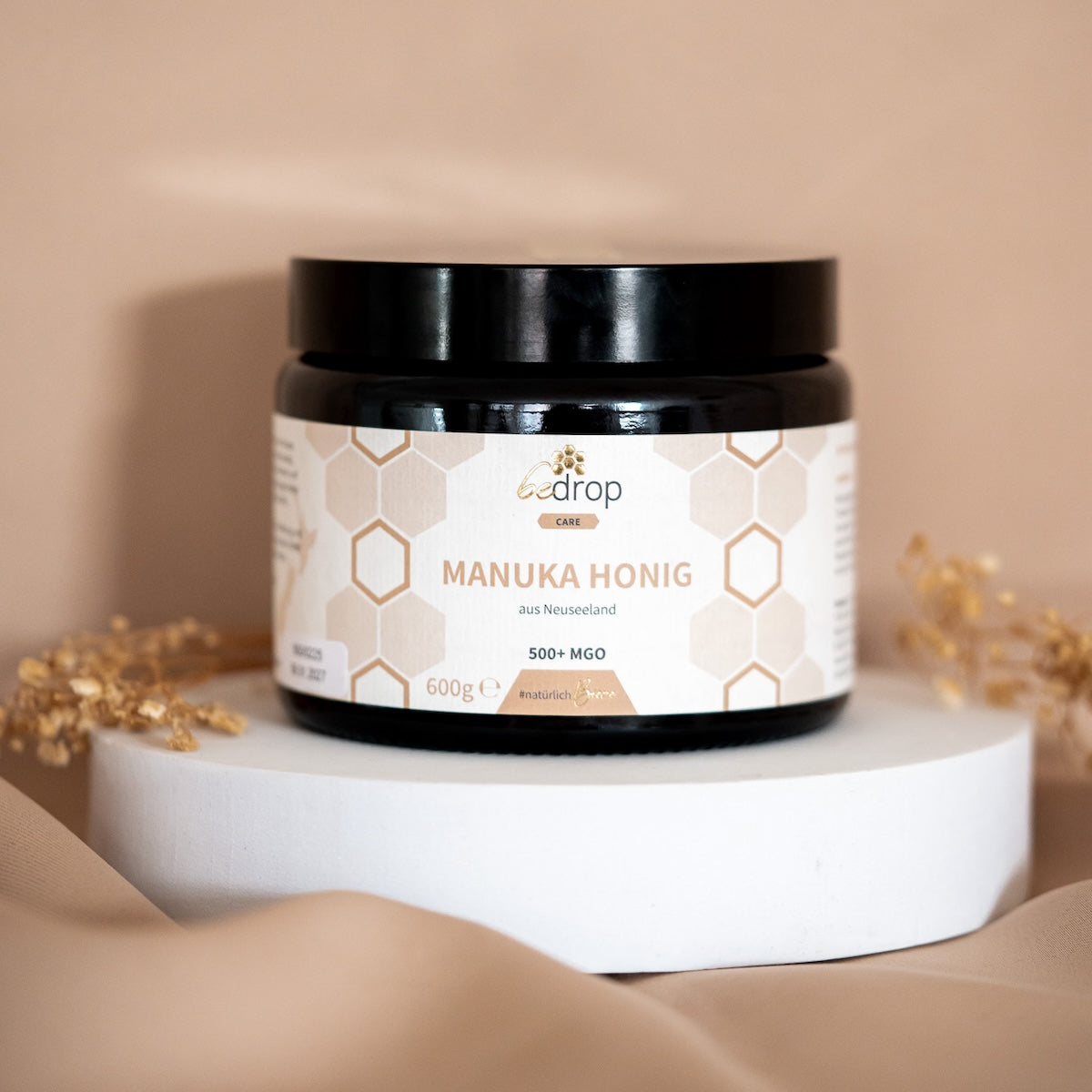XXL Manuka Honig 600g mit MGO 500+ Vorratsglas