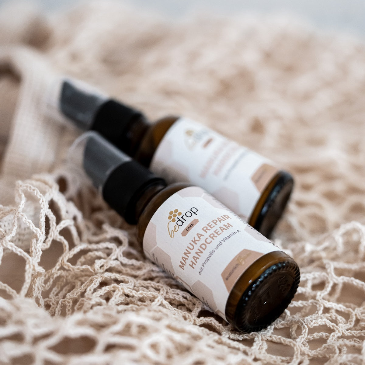 Vorteilsset: 3x Manuka Repair Handcream / Handcreme mit Manuka Honig, Propolis und Vitamin A im 3er Set