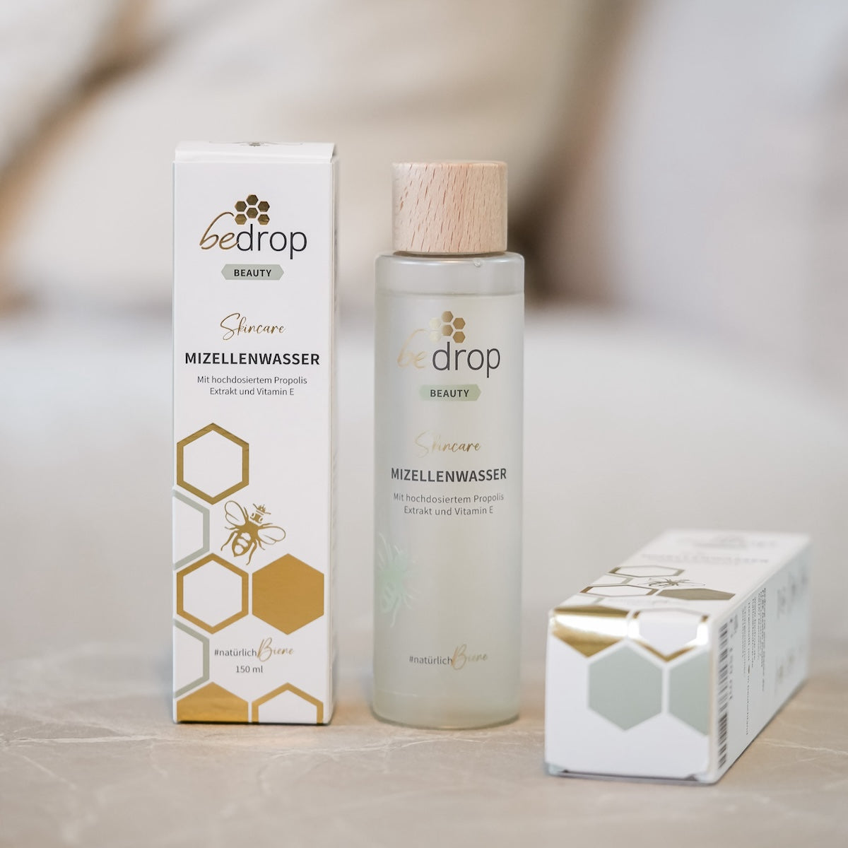 Vorteilsset: 3x MIZELLENWASSER / TONIKUM mit hochwertigem Propolis Extrakt - 3x 150ml