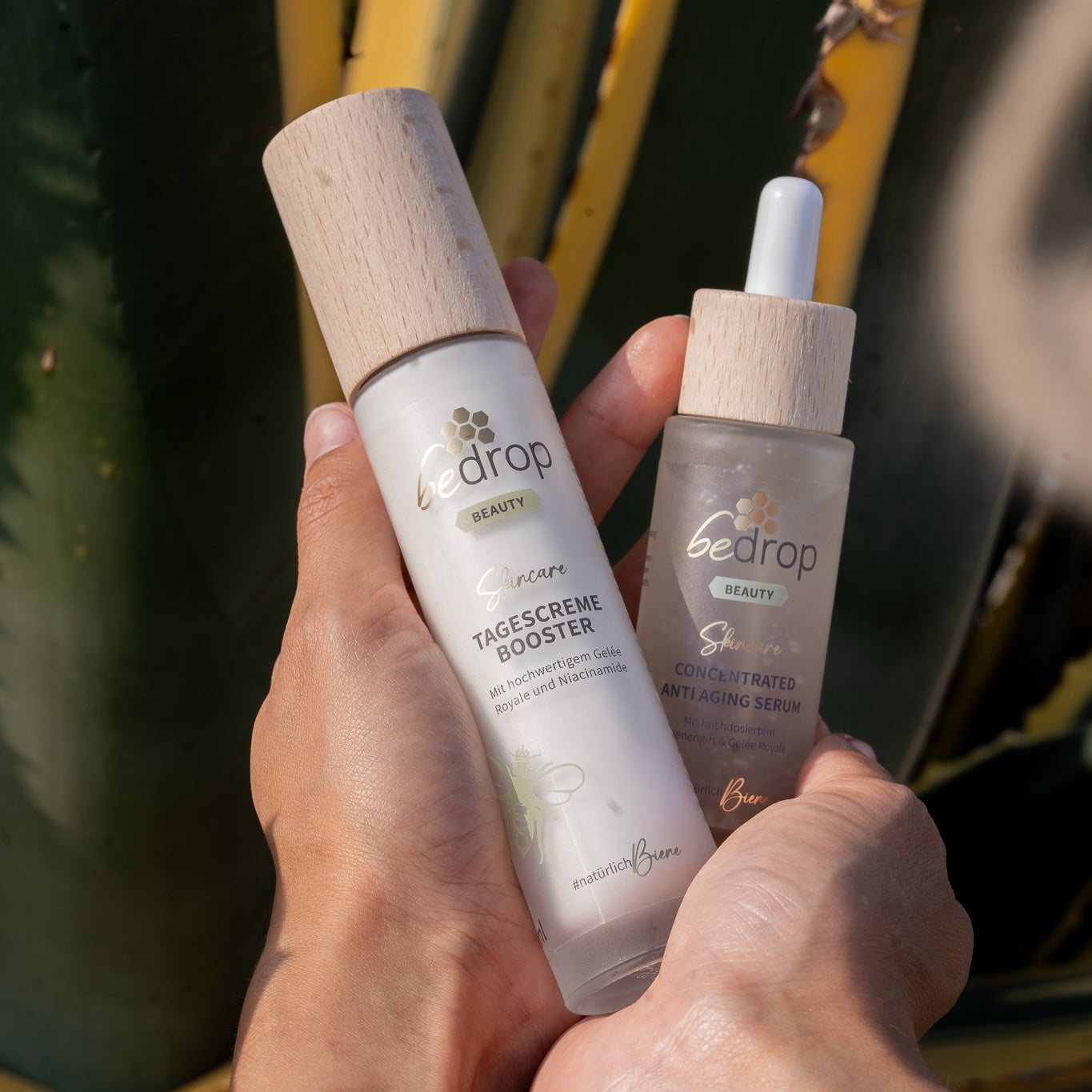 Skin Care Set | CONCENTRATED Anti-Aging Serum & Tagescreme Gesichtscreme Booster