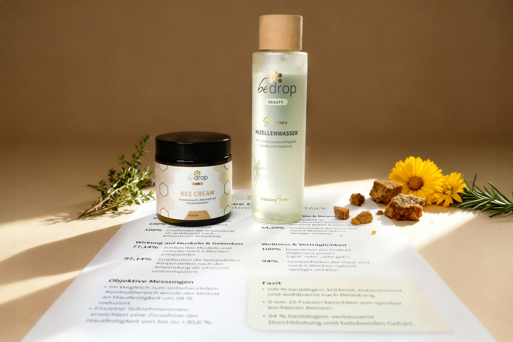 Bee Cream und Mizellenwasser: Die Ergebnisse sprechen für sich