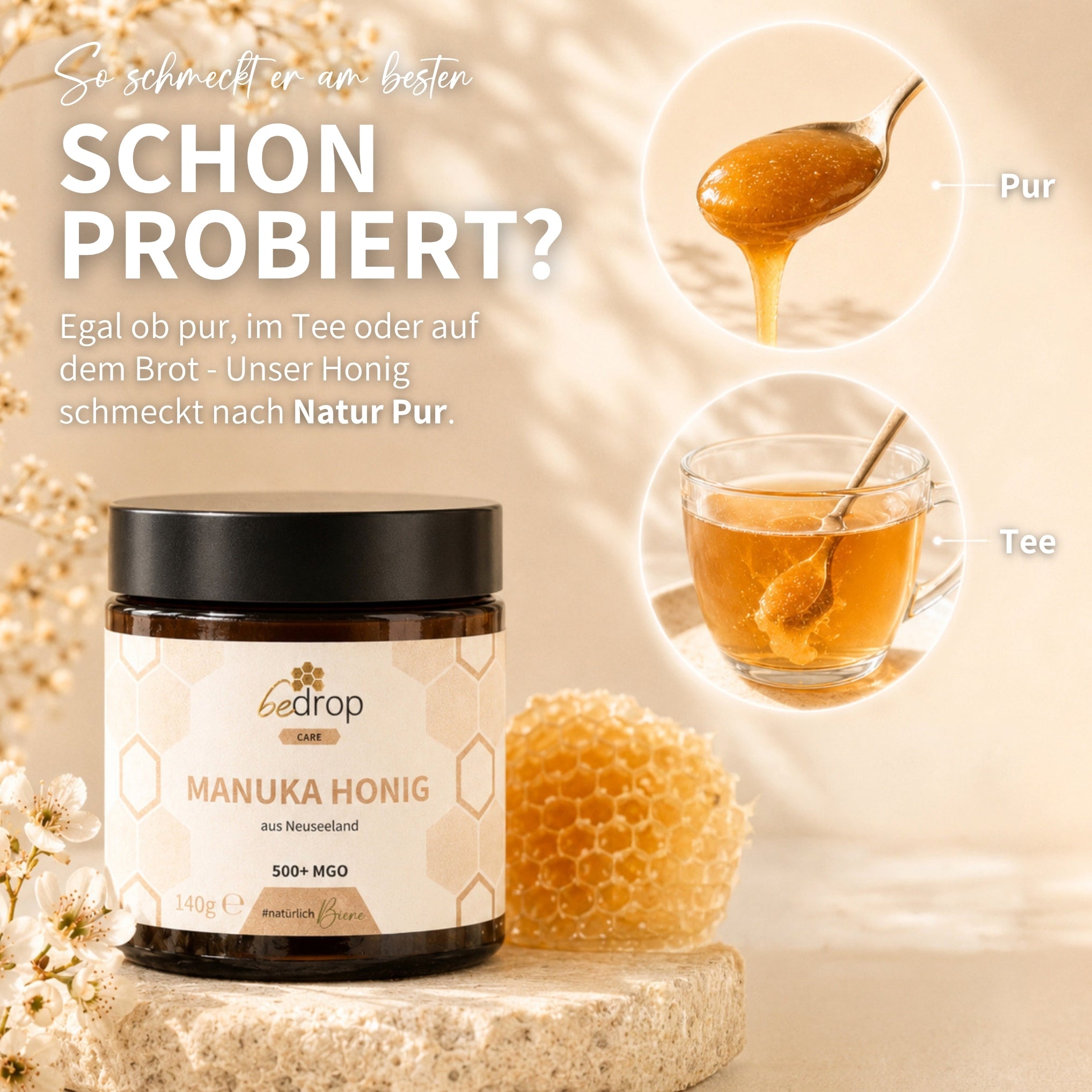 Manuka Honig 140g mit MGO 500+