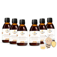 Vorteilsset: 6x IMMUN*-BIENCHEN - Fruchtig-kräutriger Saft mit Manuka Honig und Vitamin C aus Acerola / 200ml