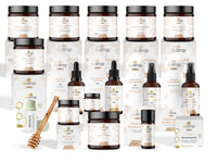 All-in-One-Set | Propolis + Gelée Royale + Manuka Honig + Bee Cream + Lotion + Seife + Bee Balm + Deo + Shampoo