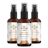 Vorteilsset: 3x Propolis Halsspray / Mundspray mit Manuka Honig & Anis - 30ml im 3er Set