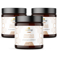 Vorteilsset: 3x Propolis Deocreme / Festes Deo mit Lemongrass -  30ml im 3er Set