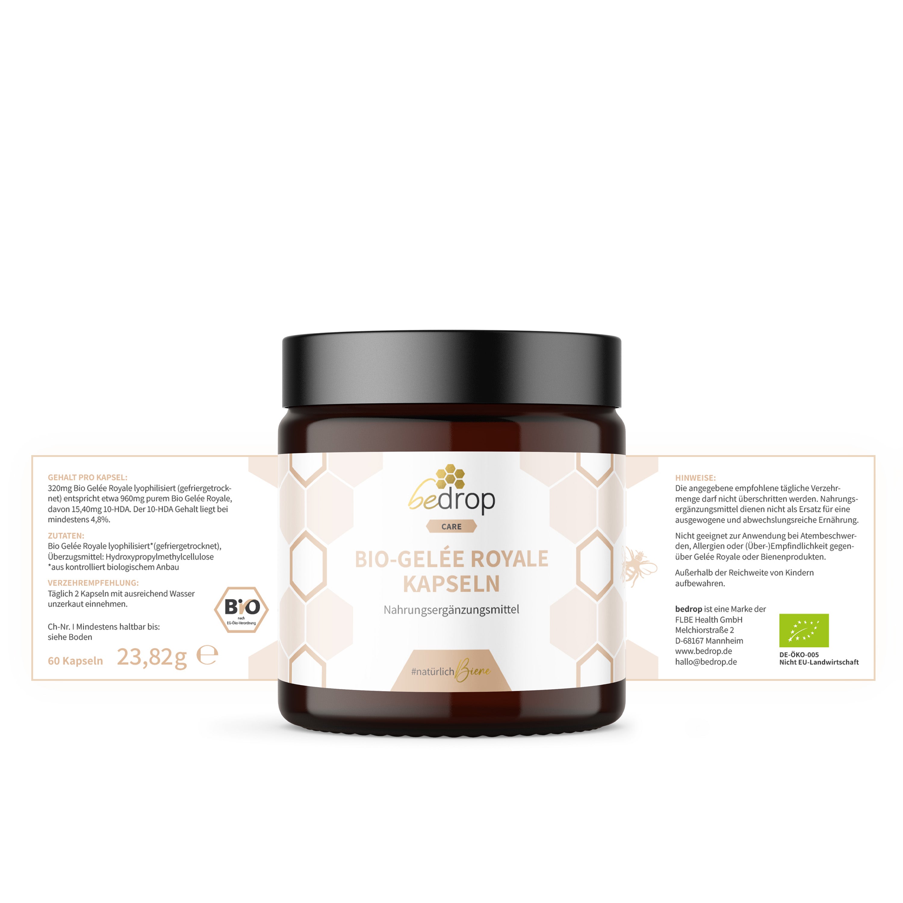 Propolis & Gelée Royale Kapseln im Set | 2x 60 Kapseln (100% Imker-Qualität)