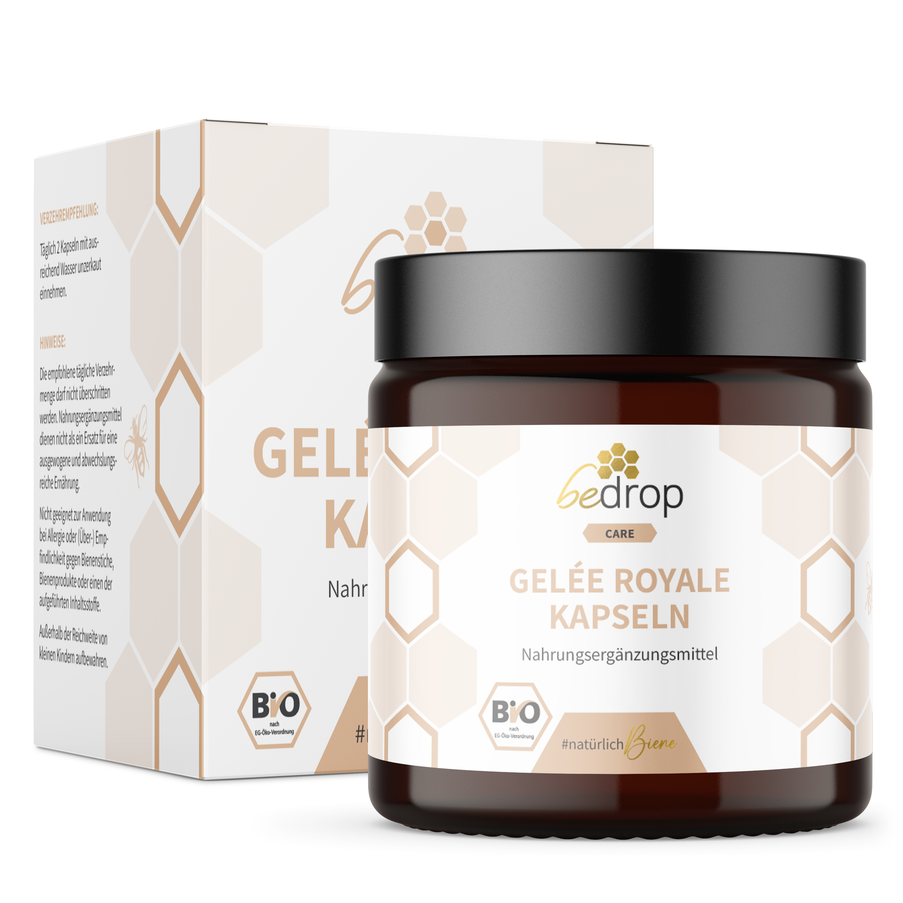 Wohlfühlset | Bee Cream (Bienengiftsalbe) + Gelée Royale Kapseln