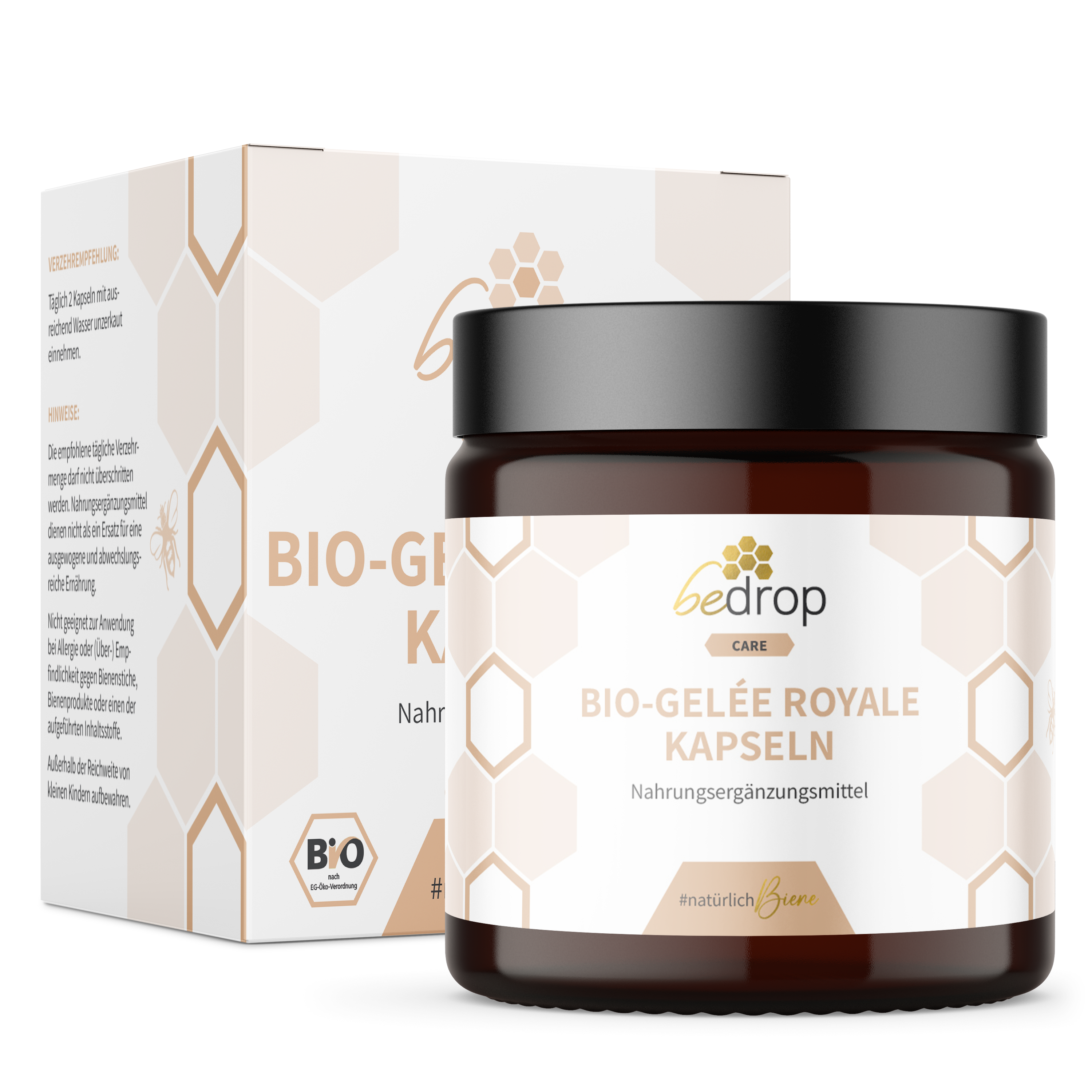 Bio Gelée Royale Kapseln (Bio-Zertifiziert) - 60 Kapseln