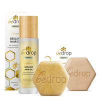 BEELIXIR Hair Care Set mit festem Shampoo, Conditioner & Haaröl