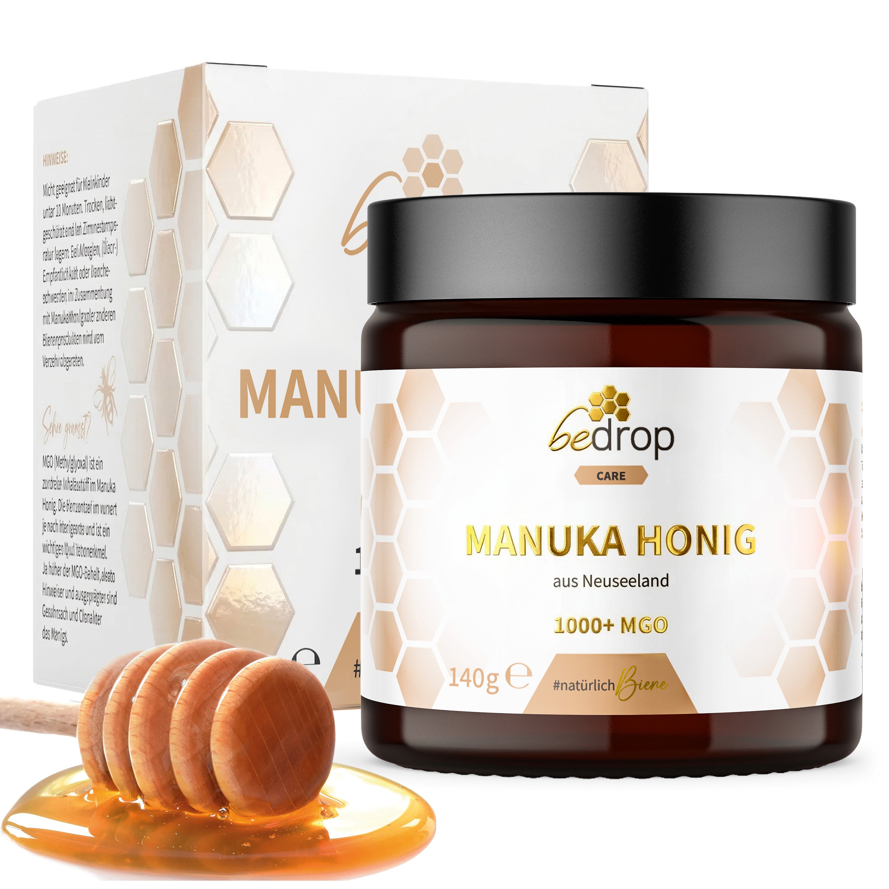 LIMITIERTE EDITION Manuka Honig 140g mit MGO 1000+