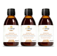 Vorteilsset: 3x Manuka Kombucha Sirup mit Propolis & feinem Salbeigeschmack - 3x 200ml