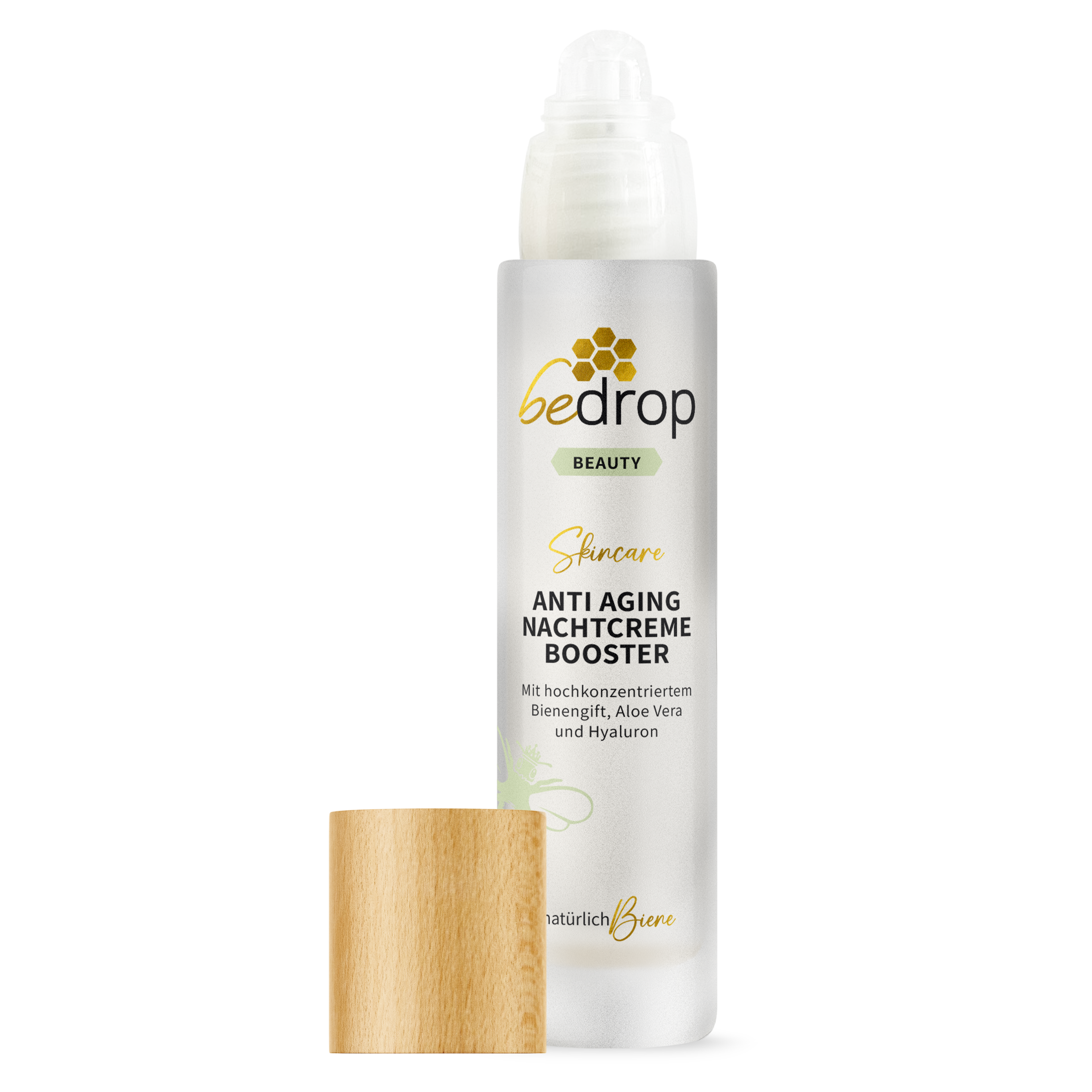 Vorteilsset: 3x ANTI AGING NACHTCREME BOOSTER / regenerierende Nachtpflege mit Bienengift, Aloe Vera und Hyaluron - 50ml