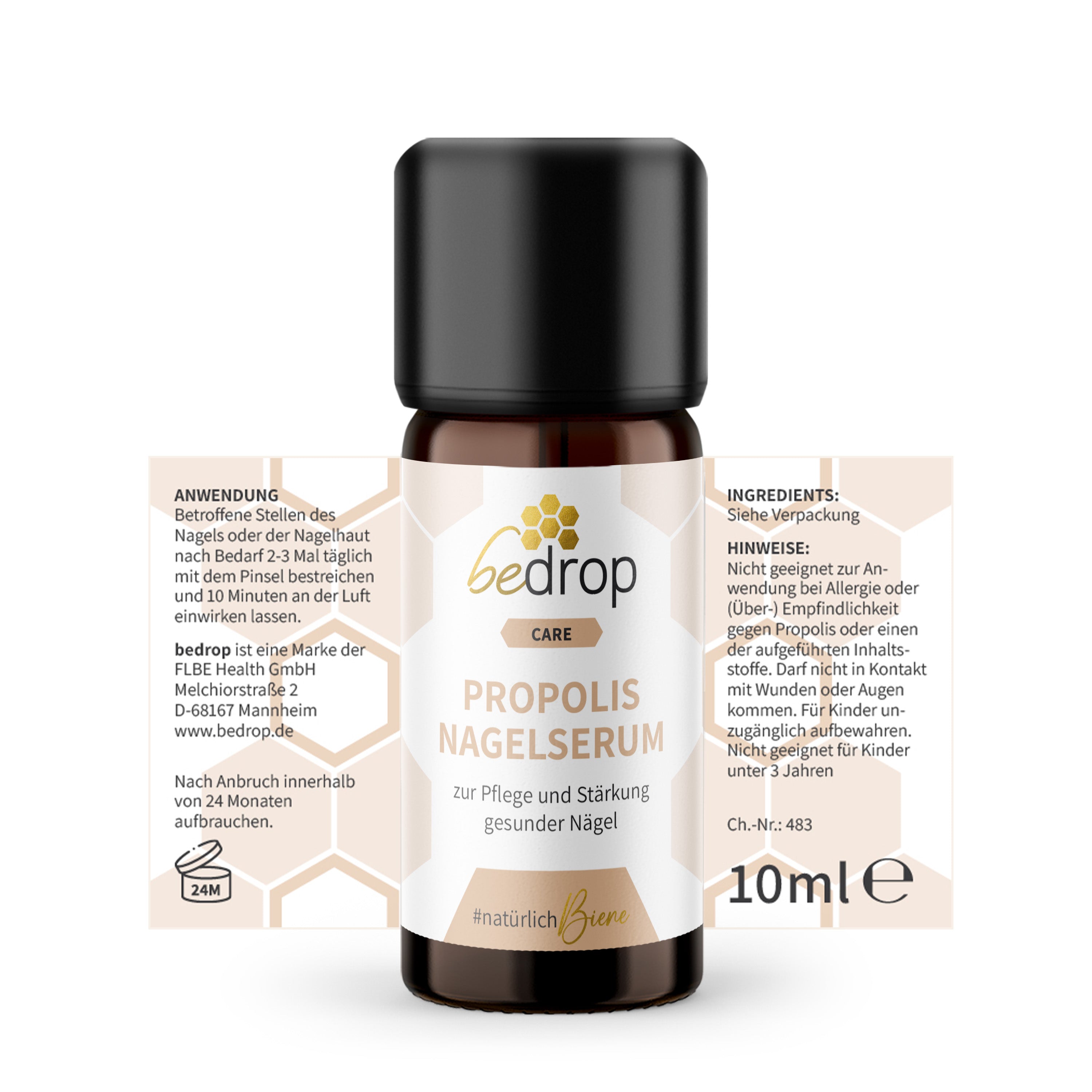 Nail Care Set | Propolis Nagelserum, Kapseln & Propolis-Honig-Seife