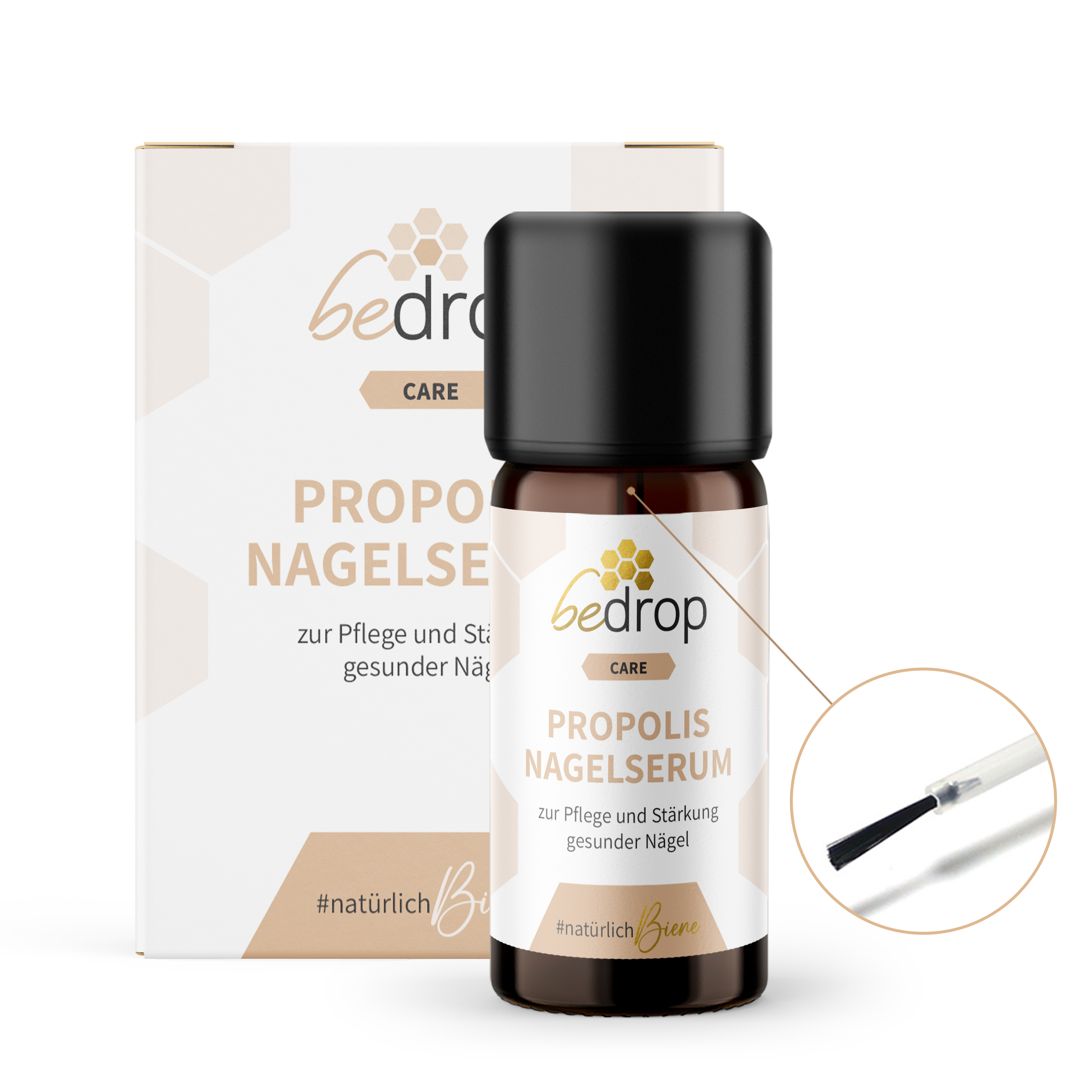 Propolis Nagelserum - Nagelpflege mit hochdosiertem Propolis & 4 ätherischen Ölen - 10ml