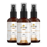 Vorteilsset: 3x Propolis Tinktur Mundspray (alkoholfrei & wasserlöslich) - 30ml im 3er Set