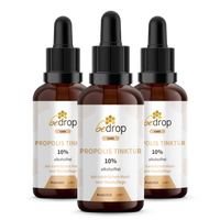 Vorteilsset: 3x Propolis Tinktur (alkoholfrei & wasserlöslich) - 30ml im 3er Set