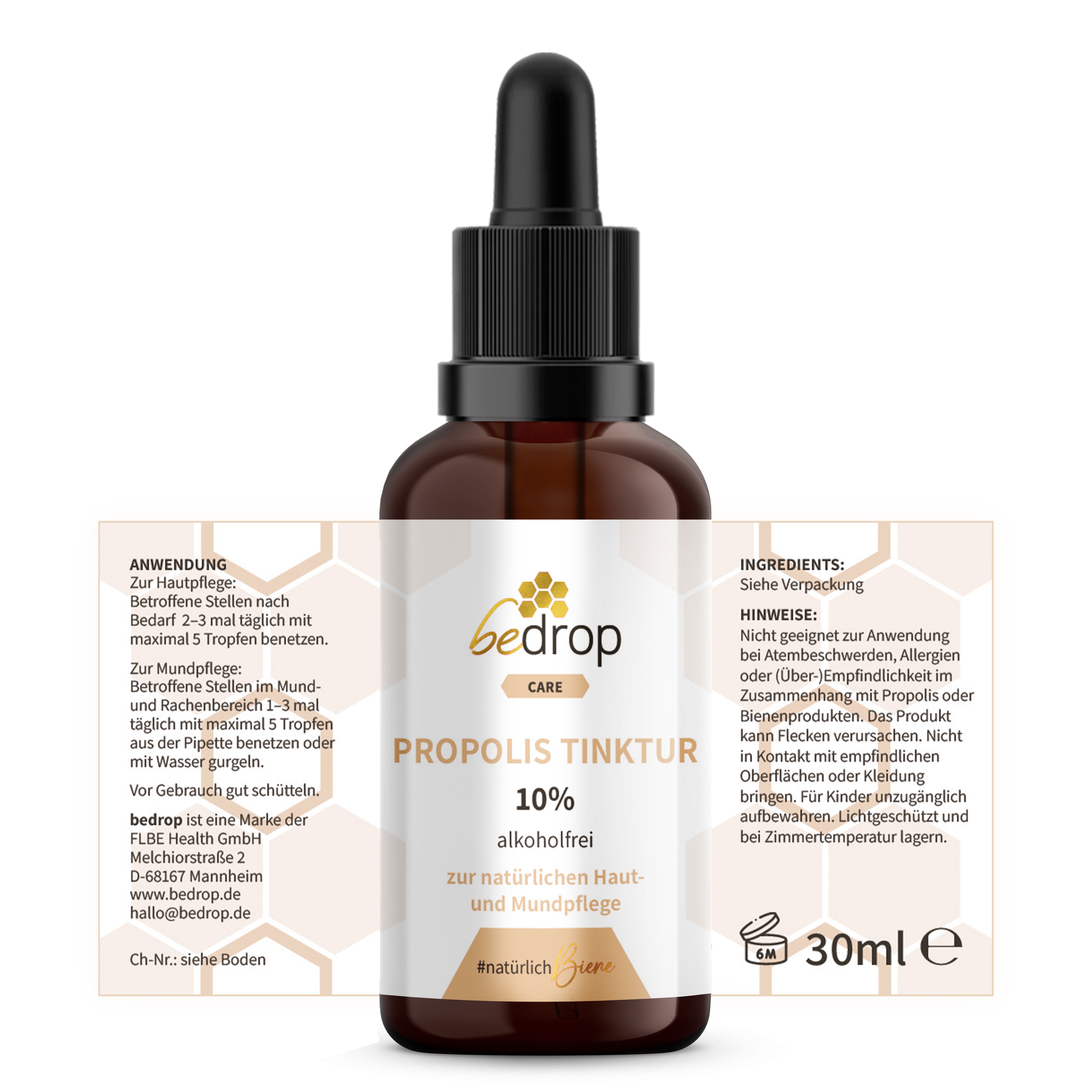 Derma Set | Propolis Tinktur, Seife, Kapseln & Creme | Für Kinder & Erwachsene