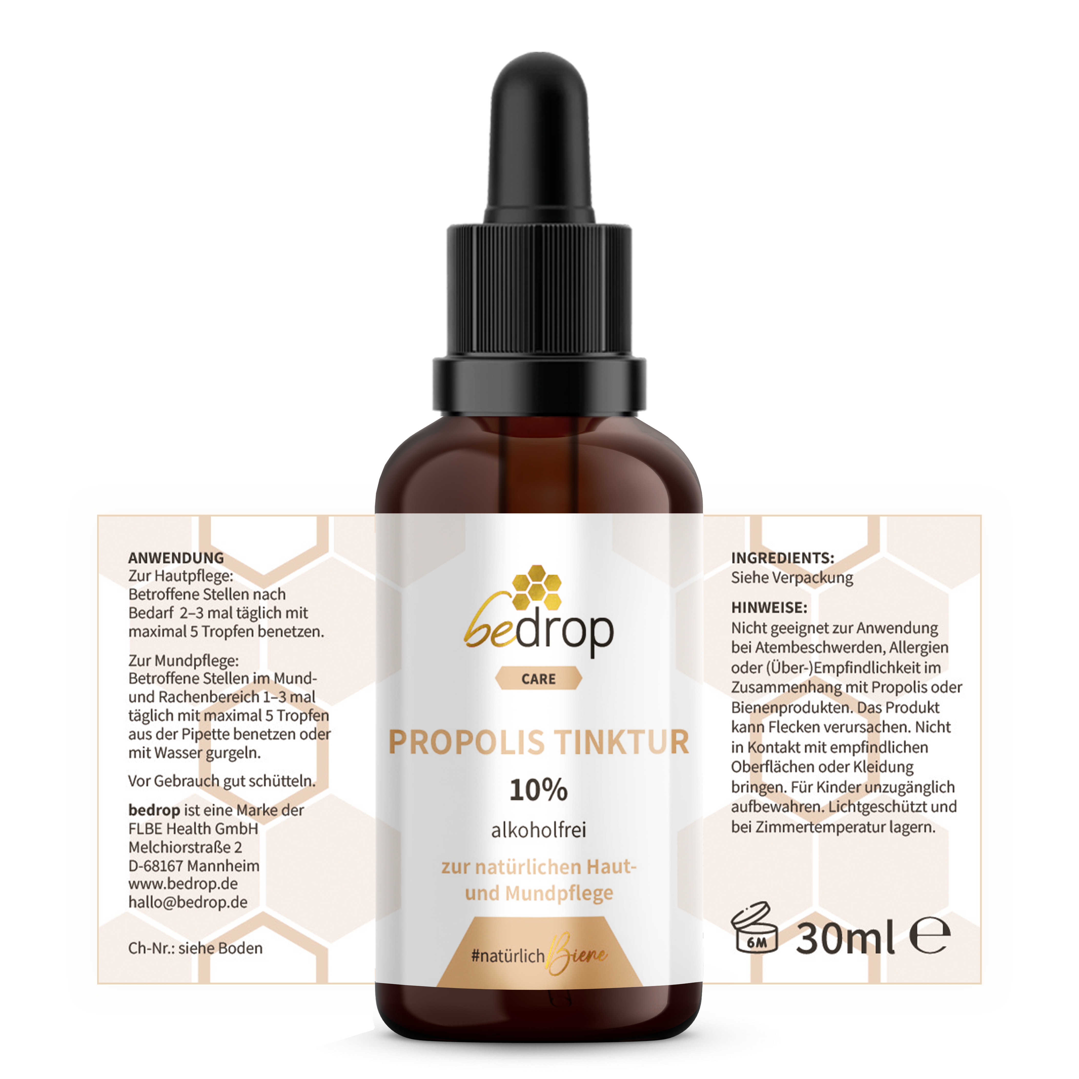 Das Kinder Set | Manuka Honig MGO 500 + Propolis Tinktur (alkoholfrei)