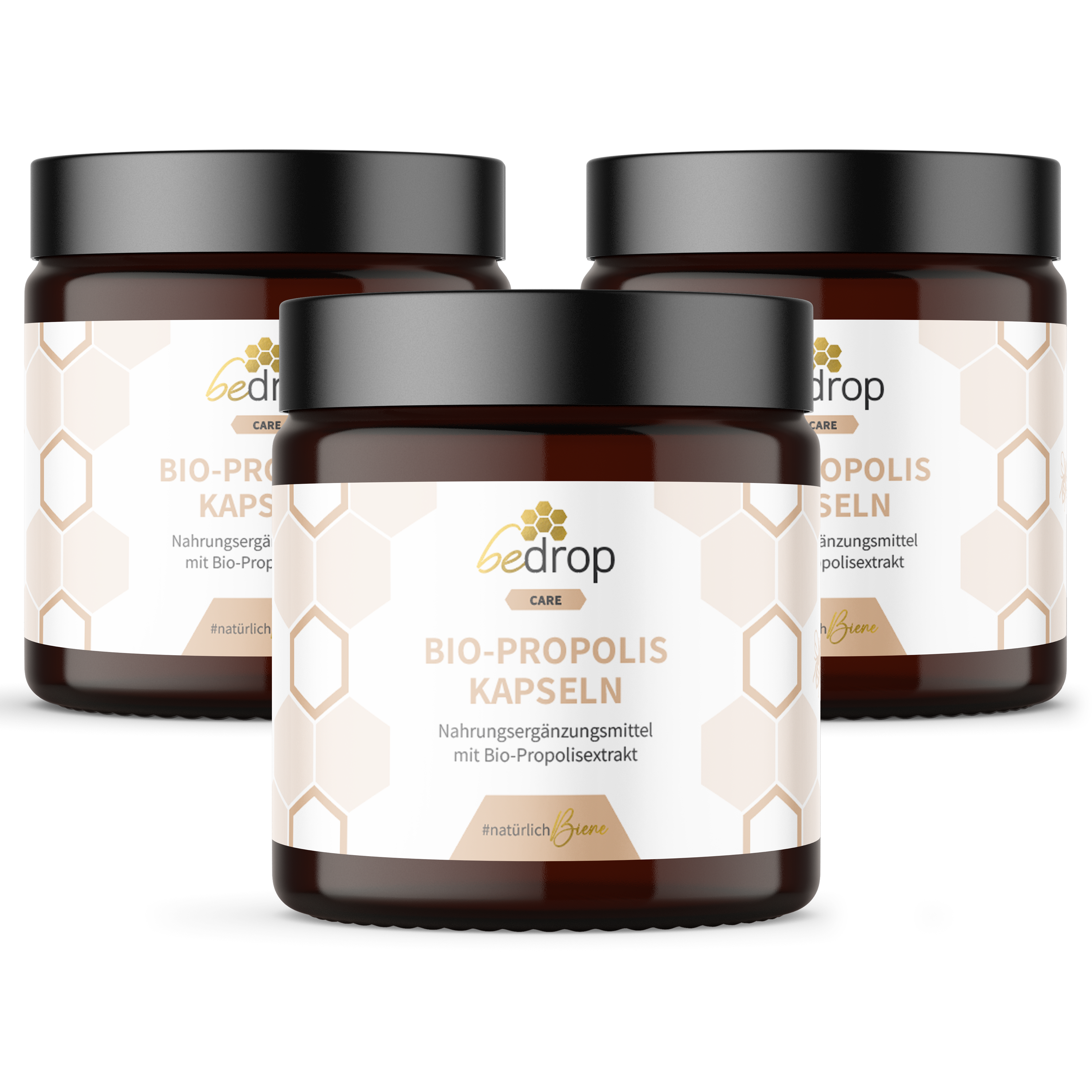 Vorteilsset: 3x Bio Propolis Kapseln - 60 Kapseln im 3er Set