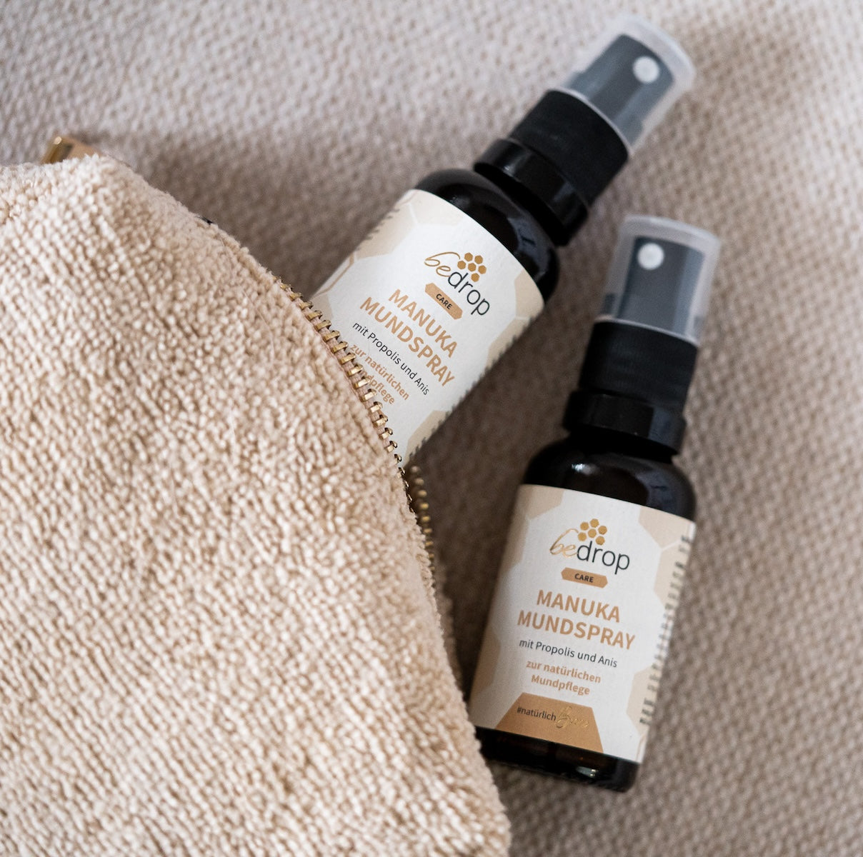 Vorteilsset: 3x Propolis Halsspray / Mundspray mit Manuka Honig & Anis - 30ml im 3er Set