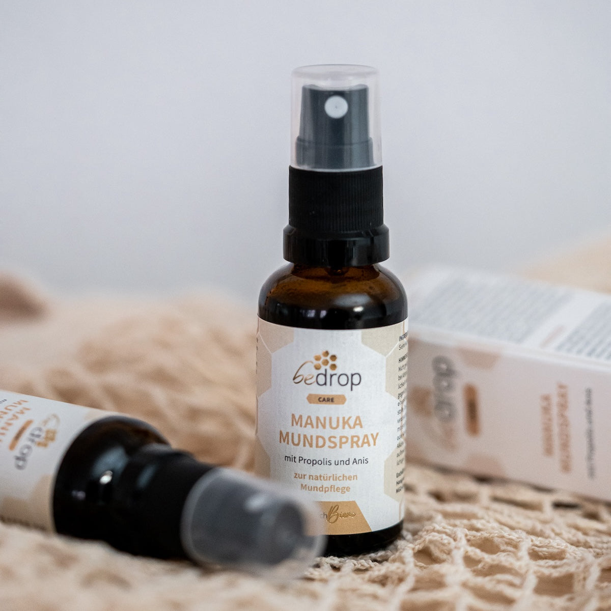 Vorteilsset: 3x Propolis Halsspray / Mundspray mit Manuka Honig & Anis - 30ml im 3er Set