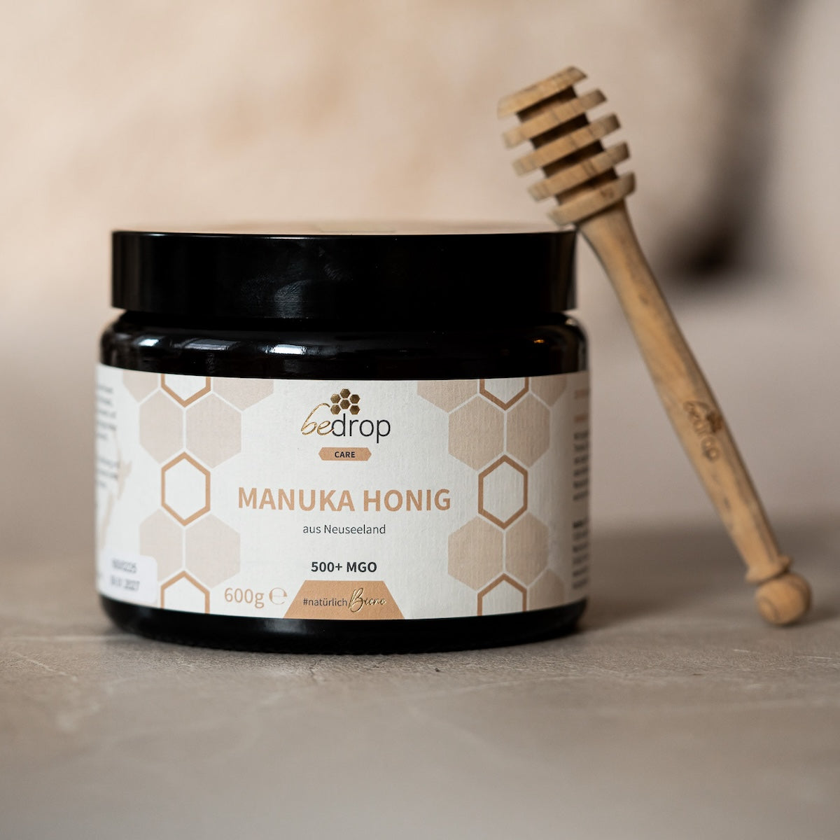XXL Manuka Honig 600g mit MGO 500+ Vorratsglas
