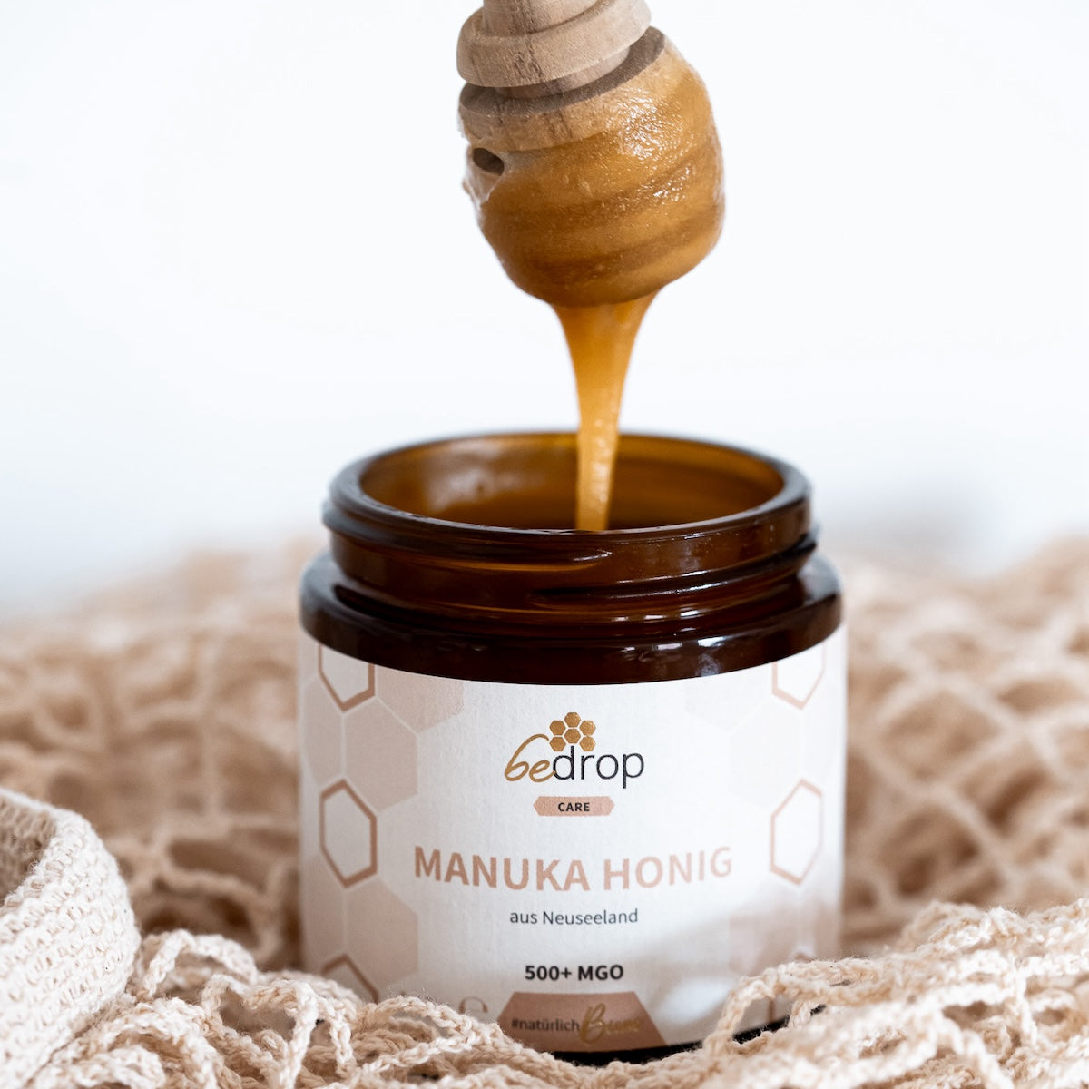 Bee’s Kindheitsset | Blütenpollenpulver, Propolis Tinktur alkoholfrei 10% und Manuka Honig
