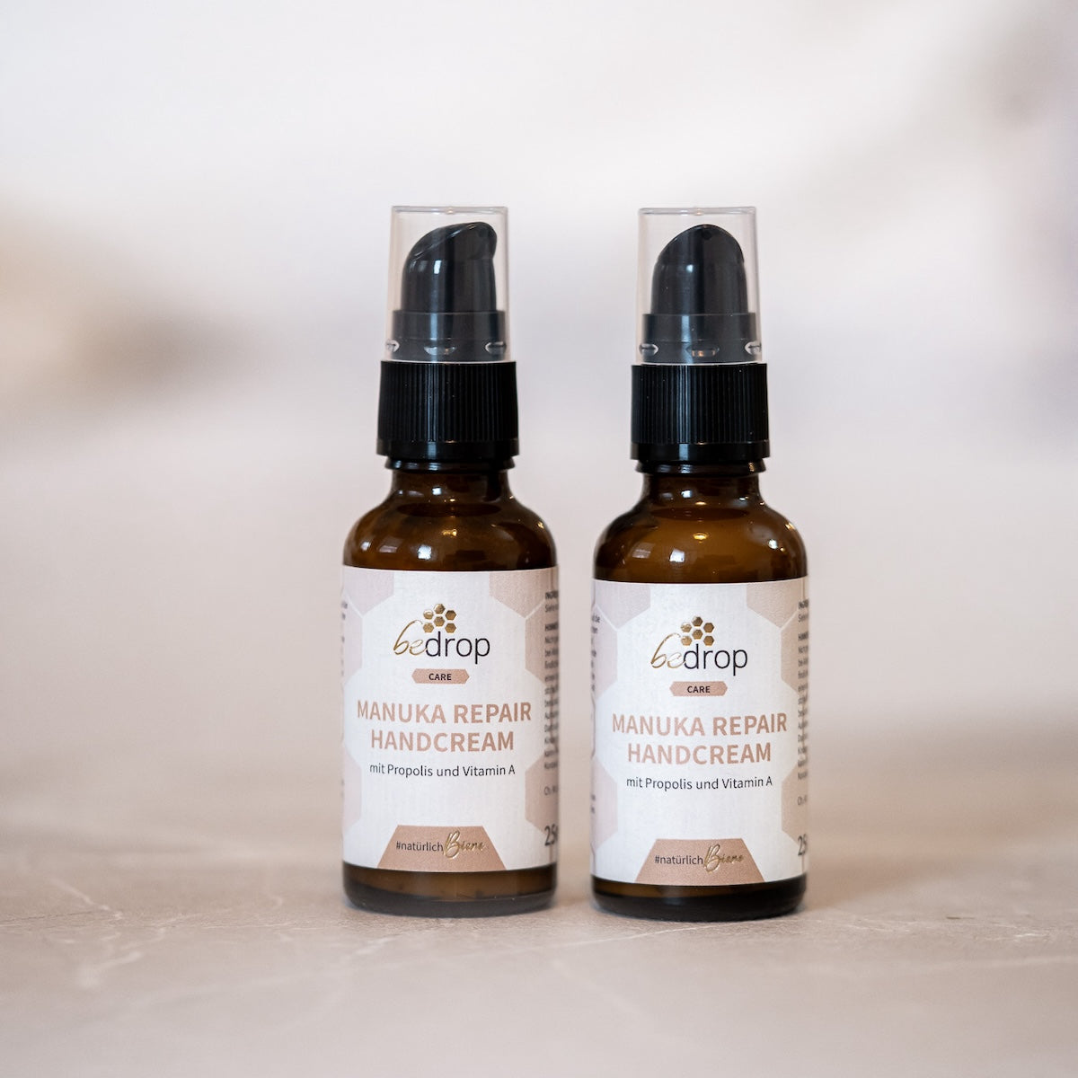 Vorteilsset: 3x Manuka Repair Handcream / Handcreme mit Manuka Honig, Propolis und Vitamin A  im 3er Set