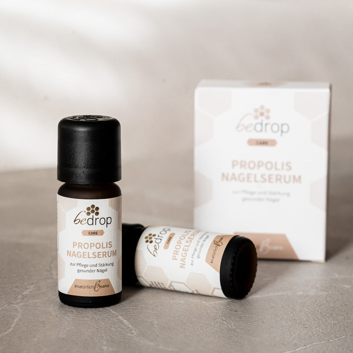 Vorteilsset: 3x Propolis Nagelserum - Nagelpflege mit hochdosiertem Propolis & 4 ätherischen Ölen - 10ml