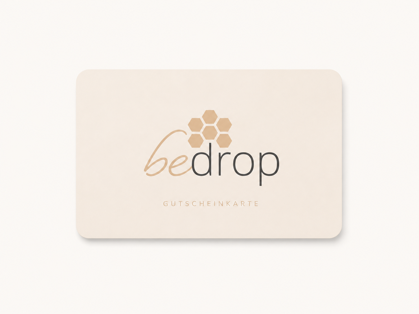 bedrop - Geschenkgutschein