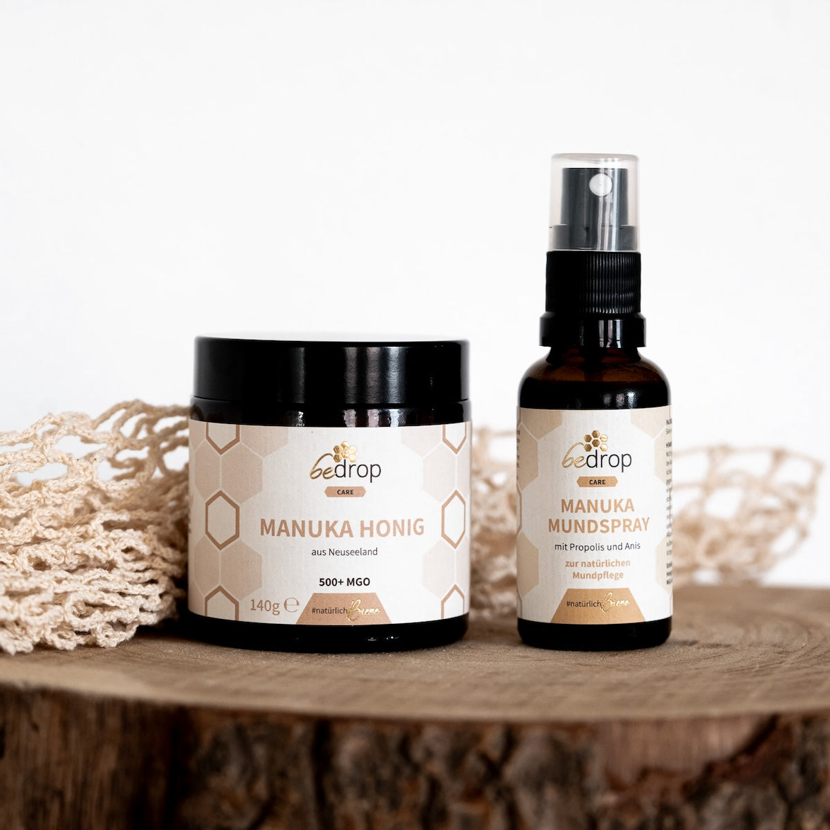 Manuka Set | Manuka Honig MGO 500 + Manuka/Propolis/Anis Halsspray