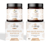 Propolis & Gelée Royale Kapseln im Set | 2x 60 Kapseln (100% Imker-Qualität)
