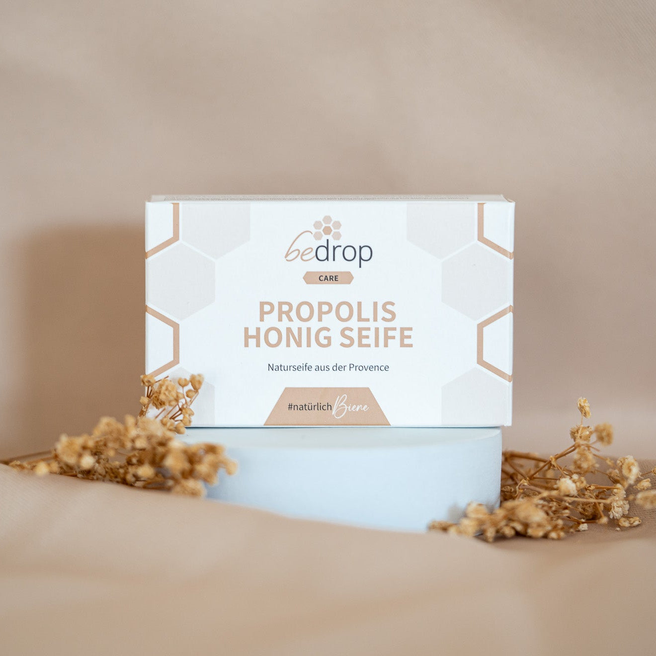 Propolis-Honig-Seife natürliche Handseife / Körperseife aus der Provence - 100g