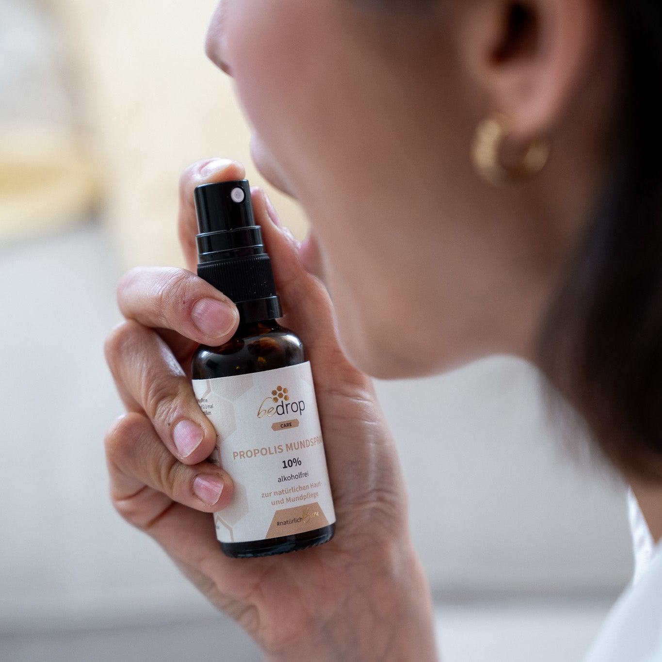 Vorteilsset: 3x Propolis Tinktur Mundspray (alkoholfrei & wasserlöslich) - 30ml im 3er Set