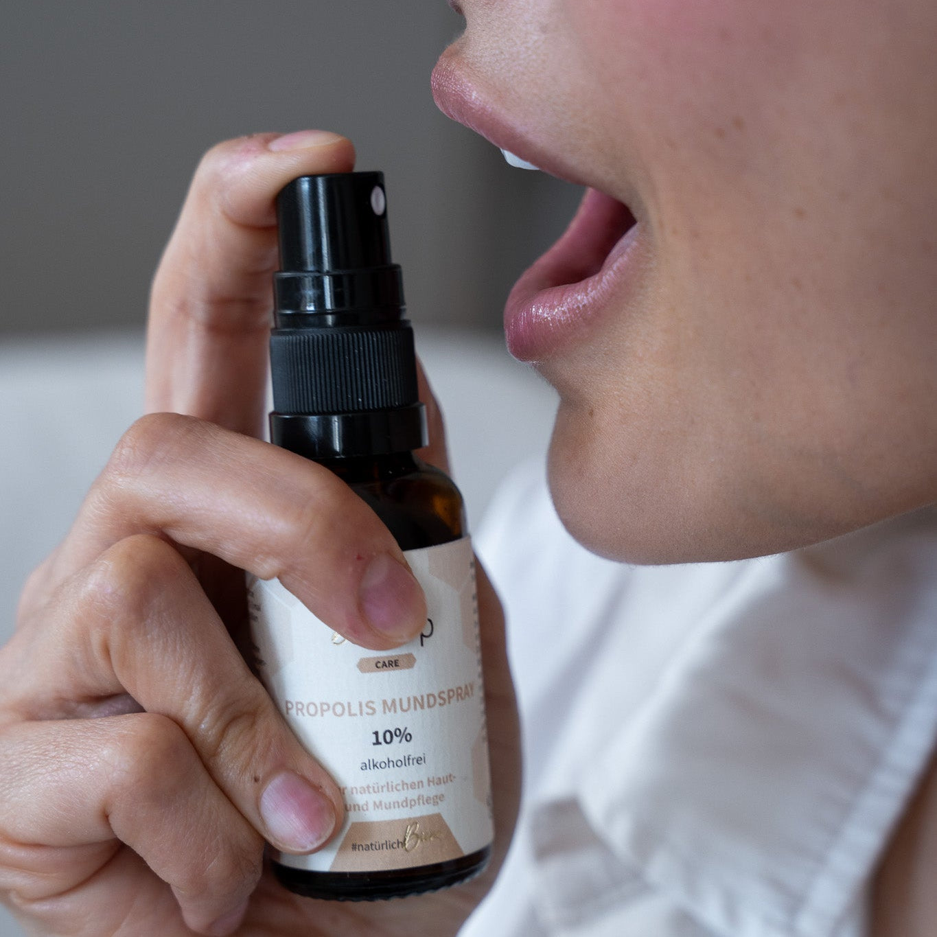 Propolis Tinktur Mundspray (alkoholfrei & wasserlöslich) - 30ml