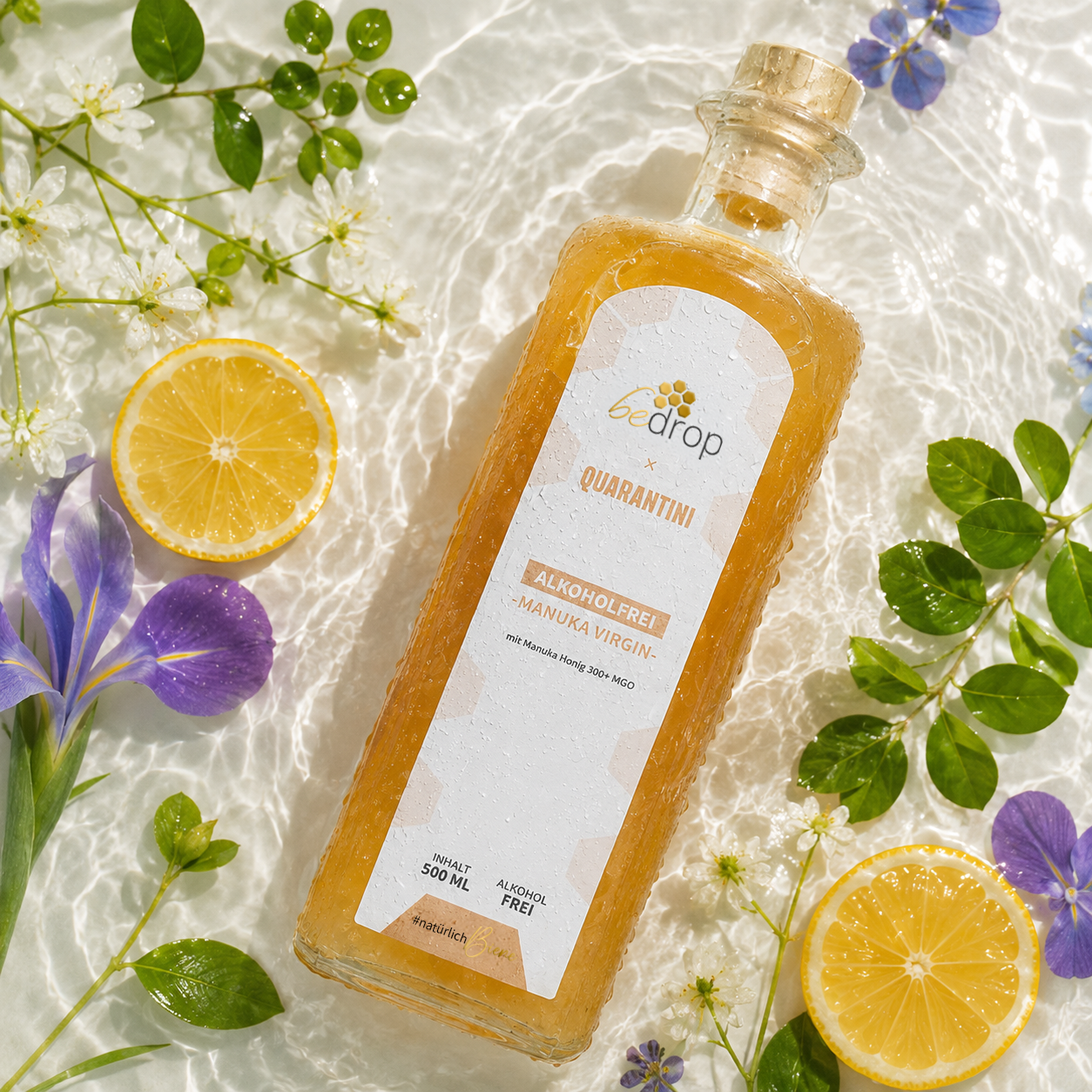 MANUKA VIRGIN - alkoholfrei - bedrop x Quarantini / 500 ml