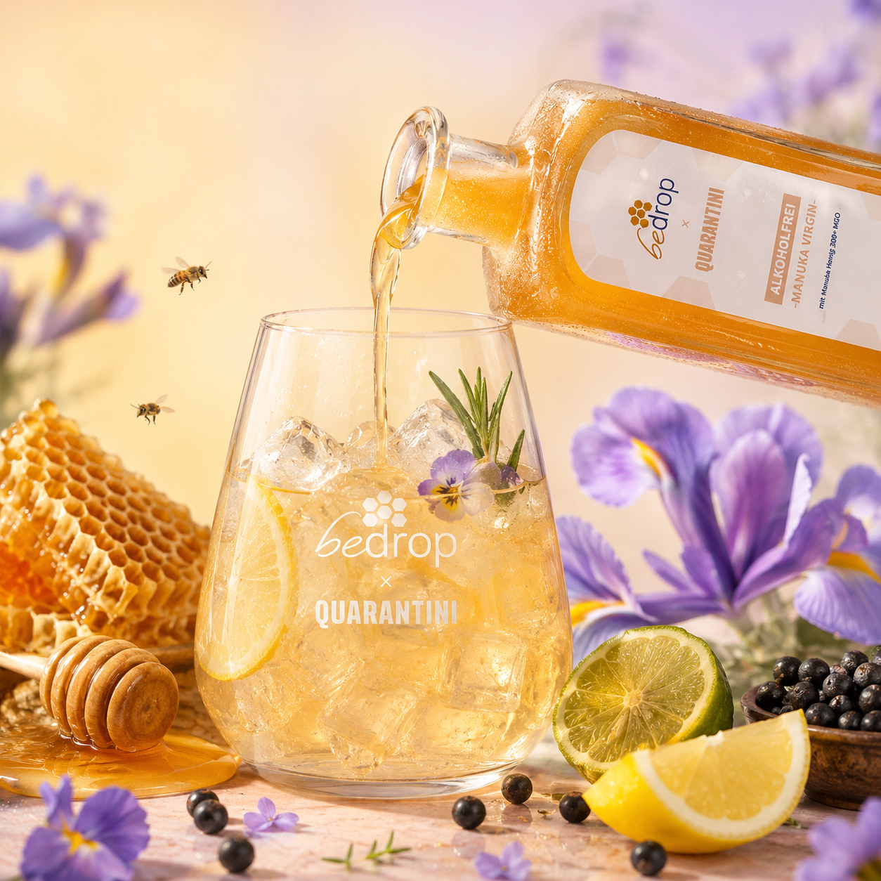 MANUKA VIRGIN - alkoholfrei - bedrop x Quarantini / 500 ml
