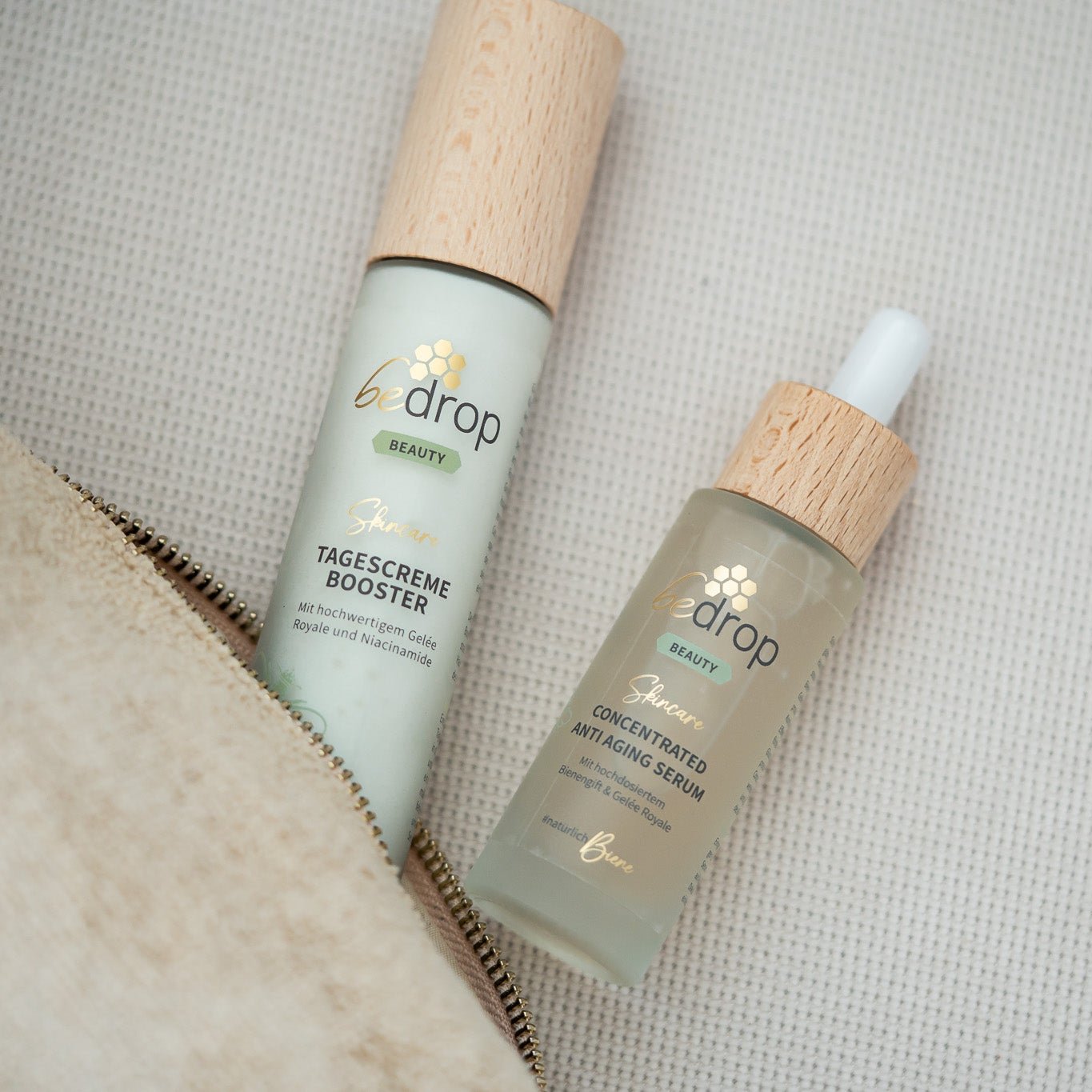 Skin Care Set | CONCENTRATED Anti-Aging Serum & Tagescreme Gesichtscreme Booster