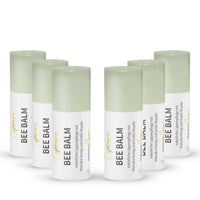Vorteilsset: 6x Bee Balm - natürlicher Lippenbalsam mit Manuka Honig, Gelée Royale & Retinol