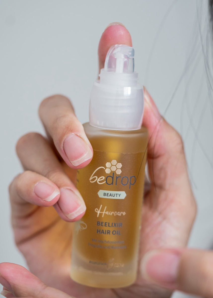 Vorteilsset: 3x BEELIXIR HAIR OIL / Haaröl mit Manuka Honig, Propolis und Rosmarinextrakt - 30ml