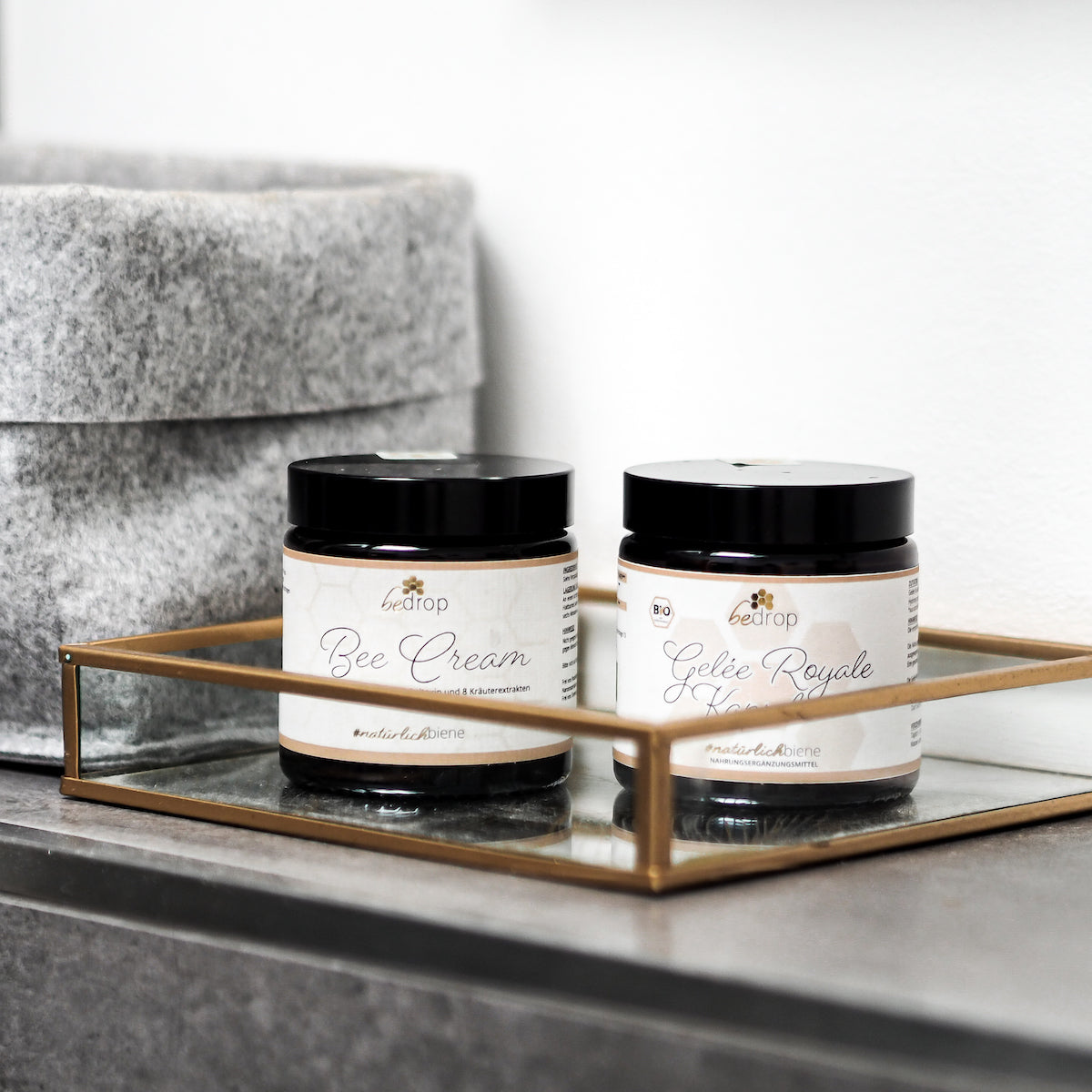 Wohlfühlset | Bee Cream (Bienengiftsalbe) + Gelée Royale Kapseln